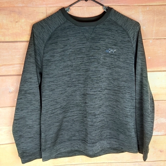 🍄3/50$🍄 GREG NORMAN crew neck golf athletic sweater fleece inside size XL - Picture 4 of 9